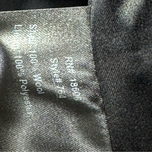 Schott Perfecto 100% Wool Melton Peacoat STYLE: 764 - Picture 7 of 9